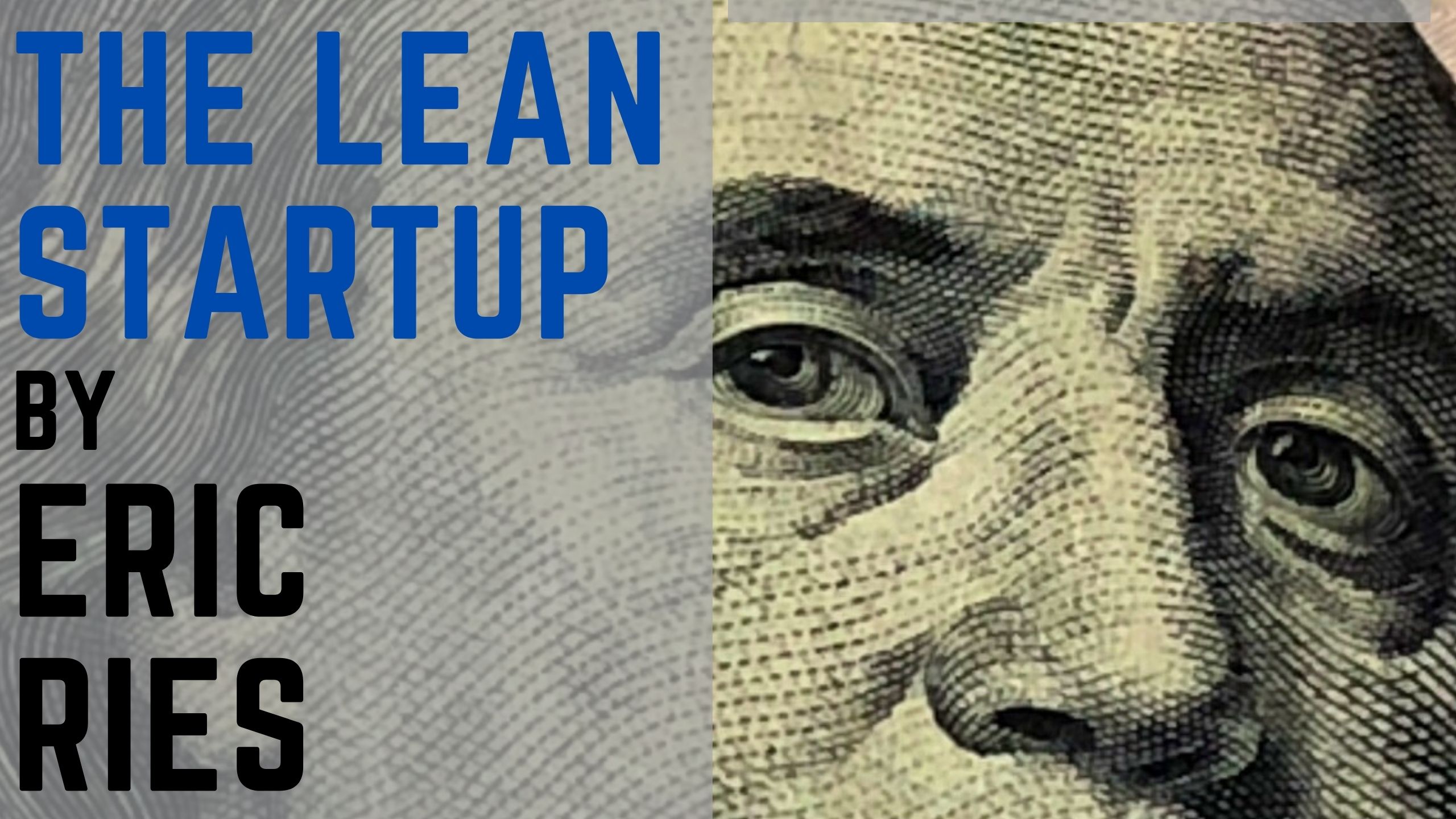 The lean startup - drive your side hustle forward